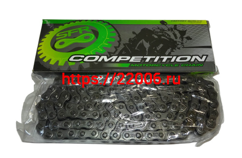 Цепь (428H) SFR -122 зв. приводная усиленная (НАБОР) Цепь (428H) SFR -122 зв. приводная усиленная (НАБОР)