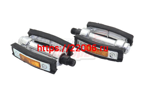 Педали силуминовые Ломовские с подшипником (Россия)(пара)