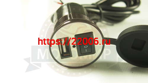 Гнездо USB с выключателем, 277А4 фото 2