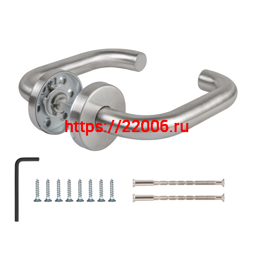 Ручка Fuaro (Фуаро) раздельная R.DSS201-0203/19 (DSS-0203/19) INOX 201 фото 2 Ручка Fuaro (Фуаро) раздельная R.DSS201-0203/19 (DSS-0203/19) INOX 201 фото 2