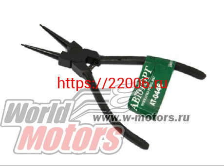 Приспособление-зажим стопорных колец прямой 180мм АвтоТорг (AT0446),АТ 51258 Приспособление-зажим стопорных колец прямой 180мм АвтоТорг (AT0446),АТ 51258