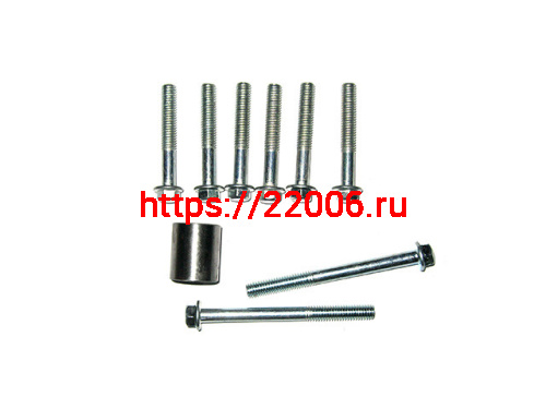 Болты крепления крышки вариатора + втулка кикстартера 139QMB 50cc (6 коротких 2 длинных) Болты крепления крышки вариатора + втулка кикстартера 139QMB 50cc (6 коротких 2 длинных)
